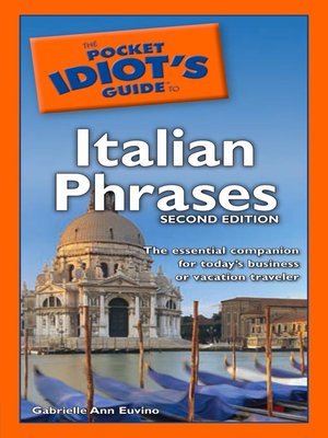 cover image of The Pocket Idiot's Guide to Italian Phrases